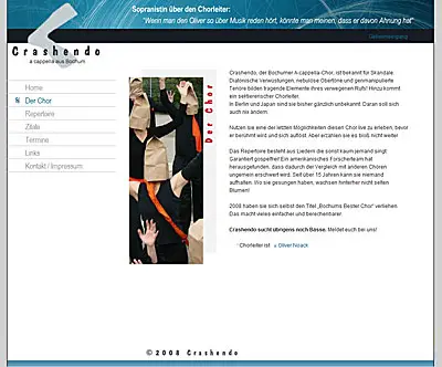 Webagentur Essen launcht www.crashendo.de