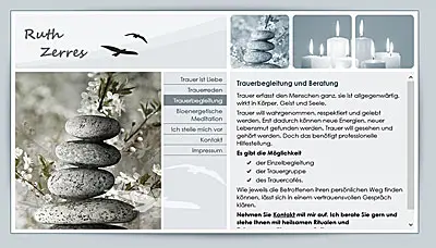 Webagentur Essen launcht www.ruth-zerres.de