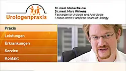 WWebagentur Essen launcht www.urologenpraxis.net